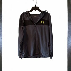 Under Armour Hooded Windbreaker Jacket Women’s Medium Lightweight